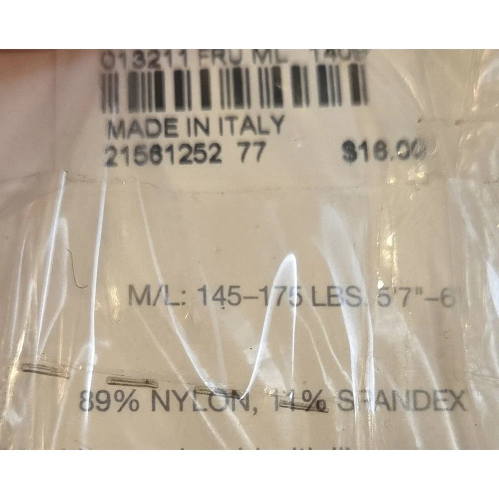 J Jill Solid Microfiber Tights Dark Charcoal M/L Nylon Spandex NEW